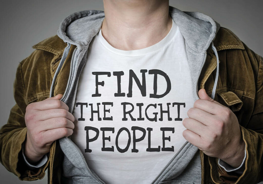 Find the right people - Rekrutierung für Unternehmen