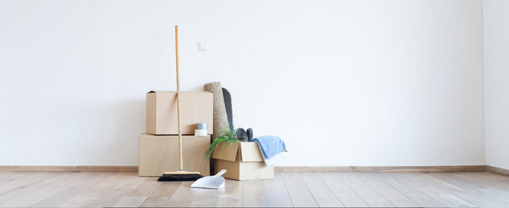 Umzug von der Stadt aufs Land - Umzugskartons