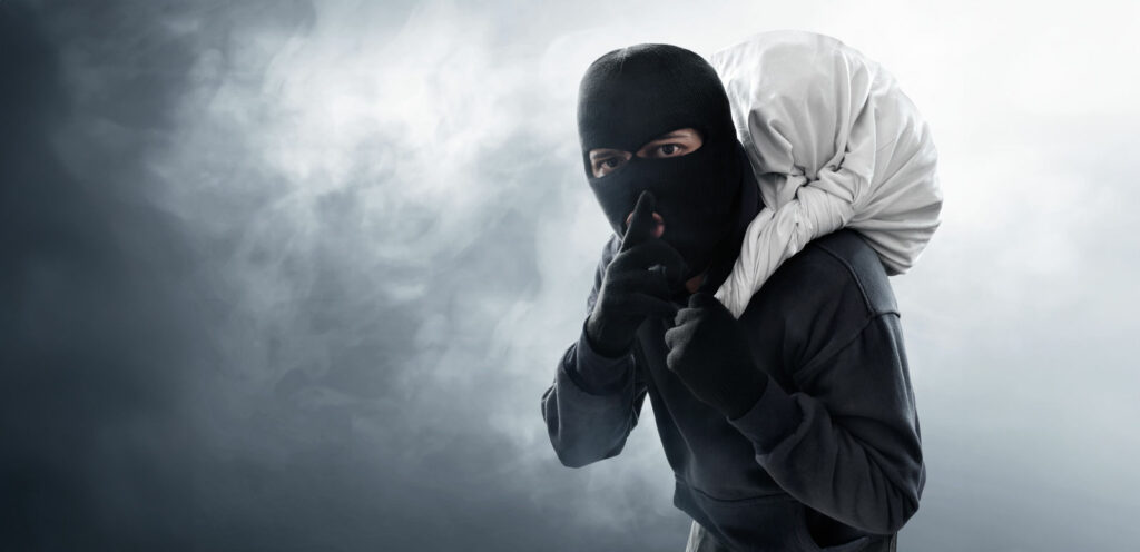 Crashkurs Mobiliarsachenrecht - Dieb mit Beute