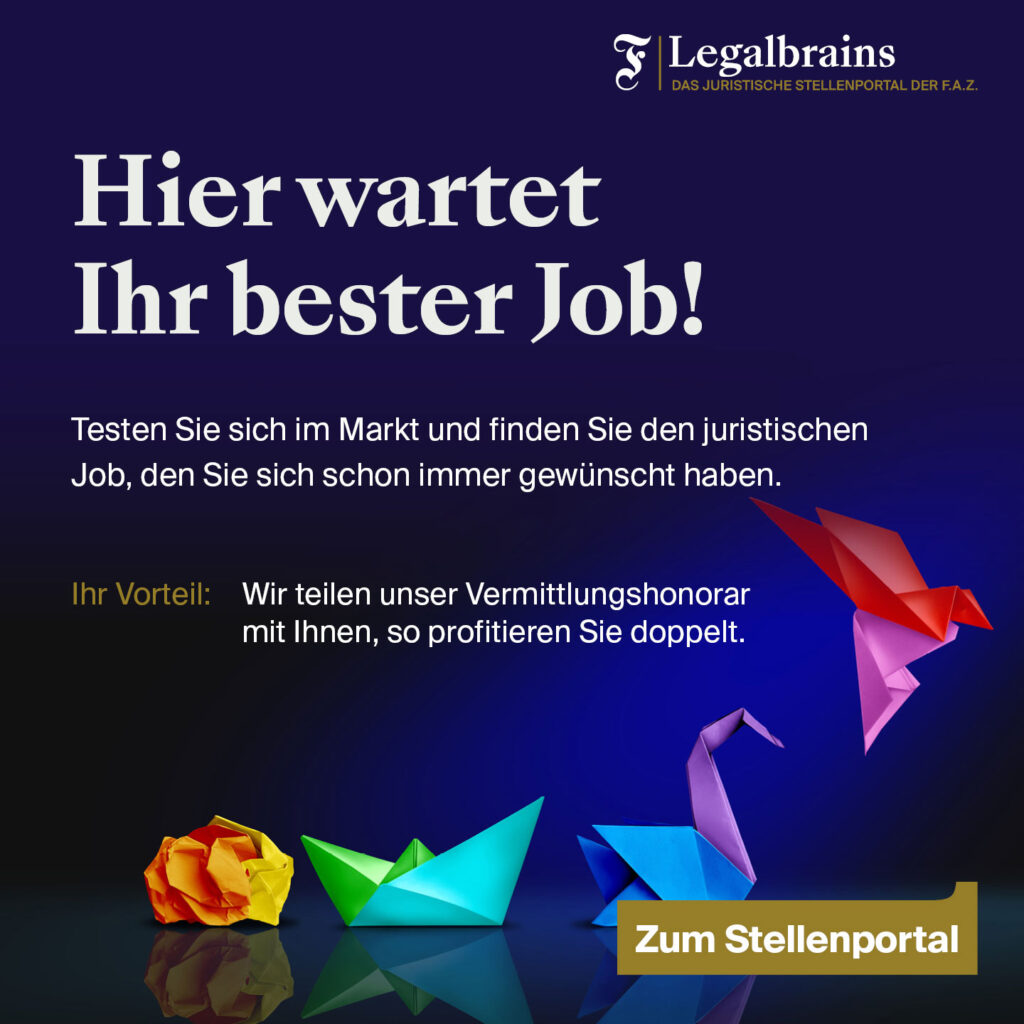 Legal Brains - Traumjobs für Juristen