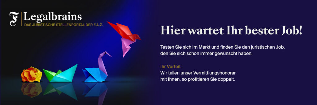 Legal Brains - Traumjobs für Juristen