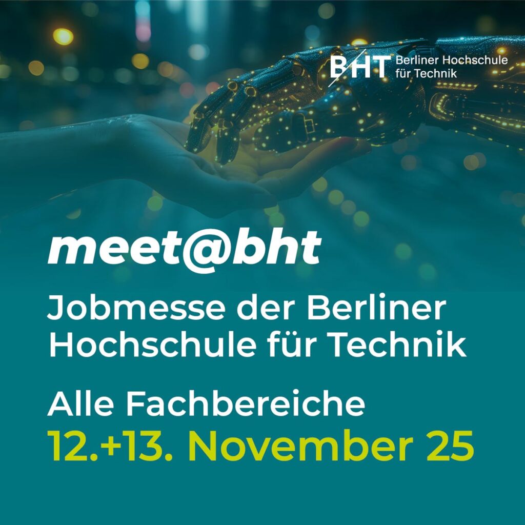 Jobmesse Berliner Hochschule für Technik 12.+13.11. 2025