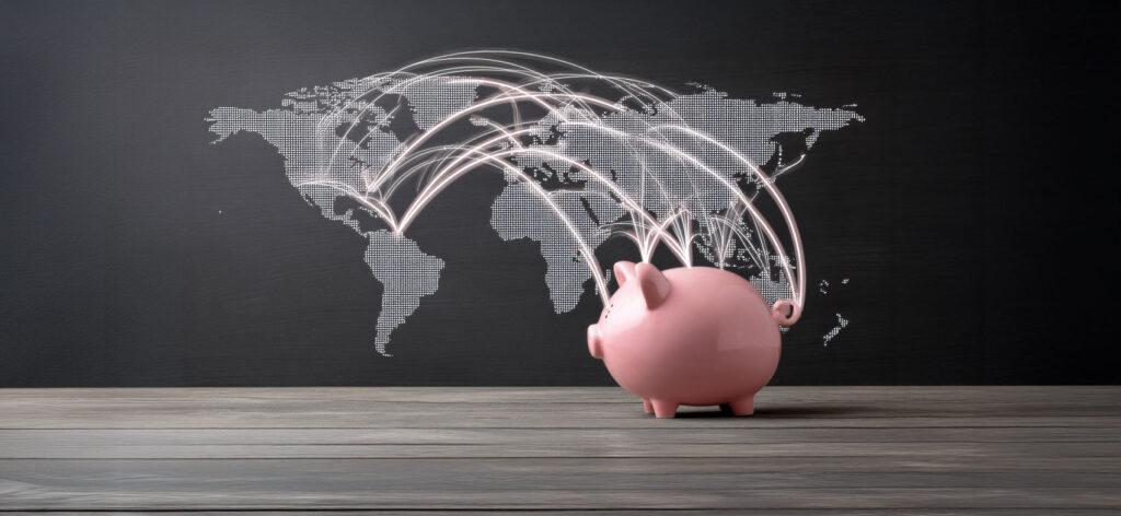 Geldtransfer, Sparschwein