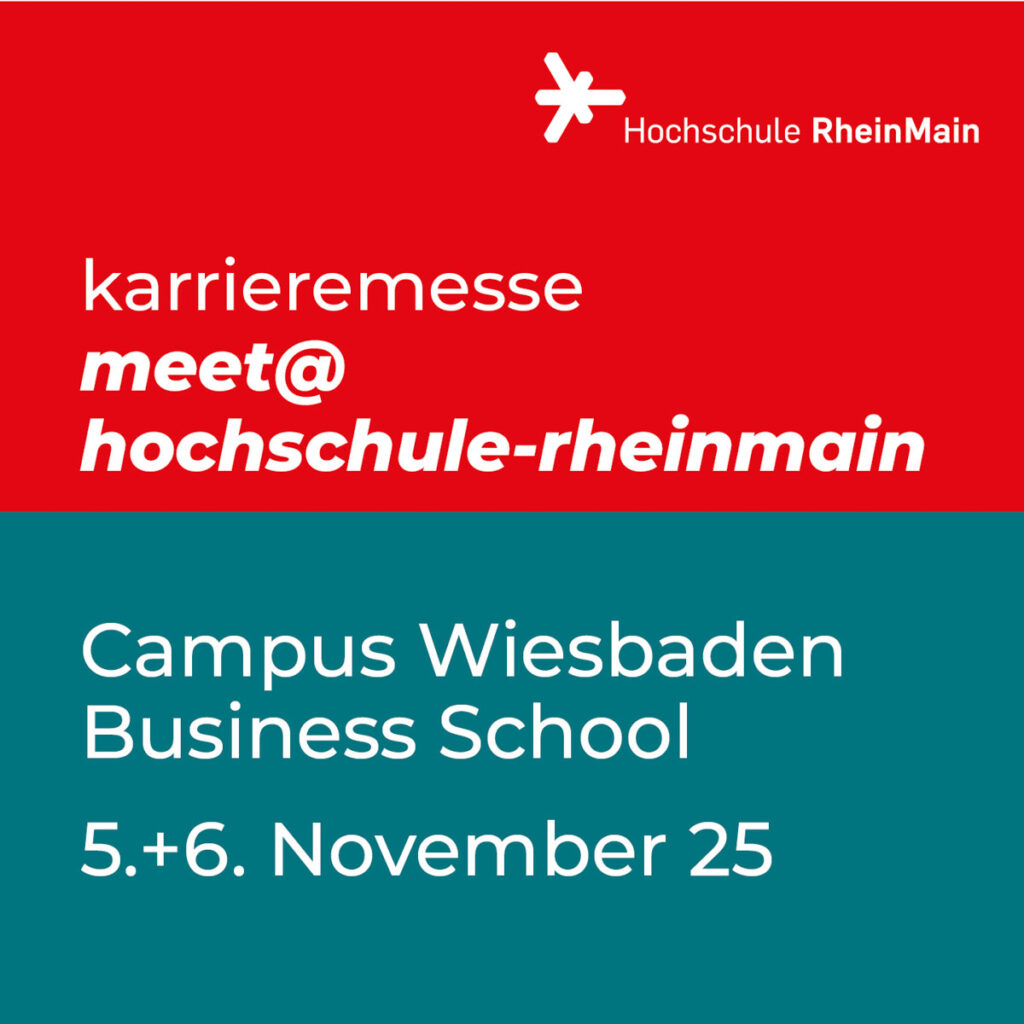 Campus Wiesbaden Business School Karrieremesse am 5.+6. November 2025
